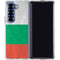 Bulgarian Flag Distressed Galaxy Z Fold6 Clear Case